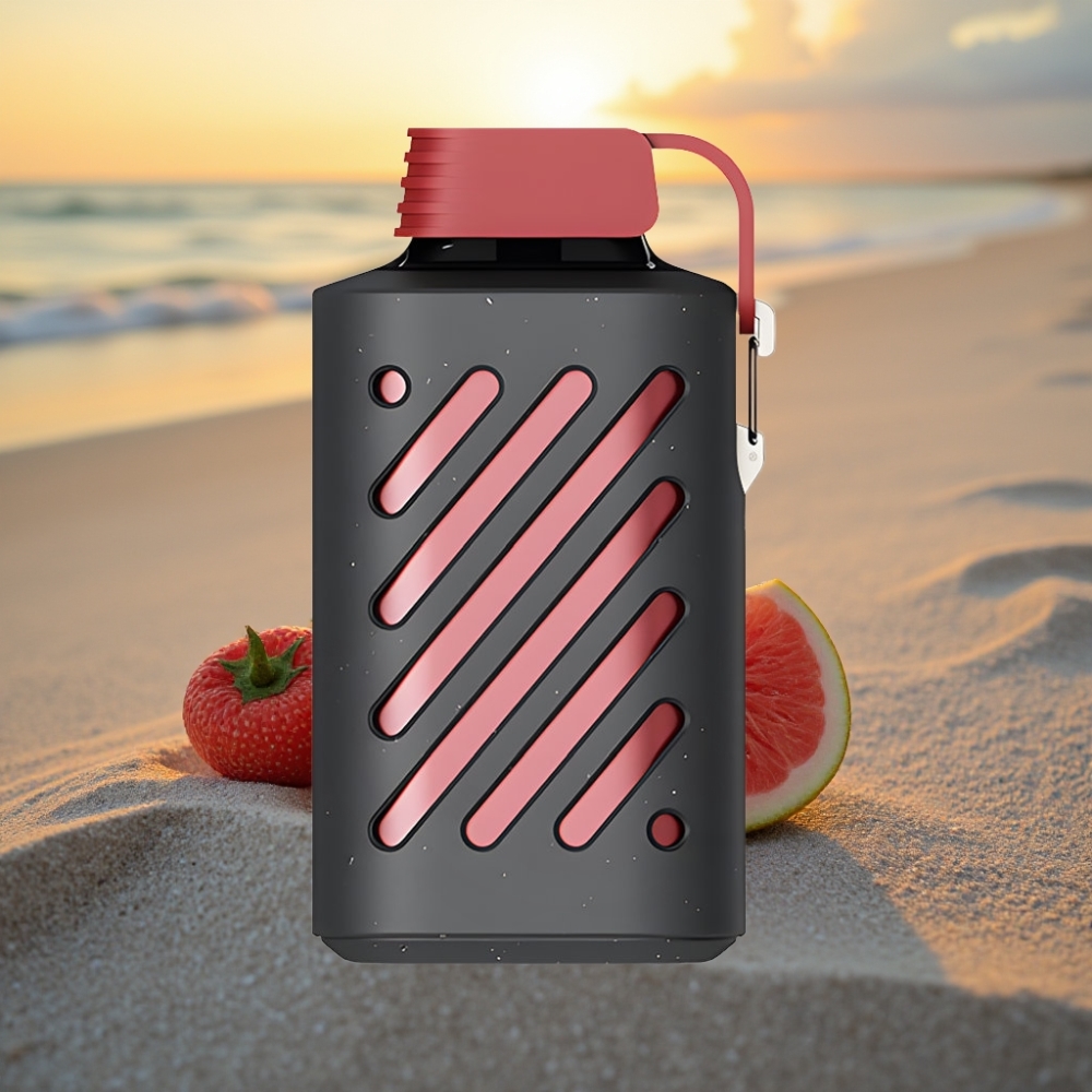 VOZOL GEAR 10000 Vienreizējās lietošanas vape Sarkanais Mojito, 10000 Piepildījumi, 20 ml E-šķidrums, 500mAh