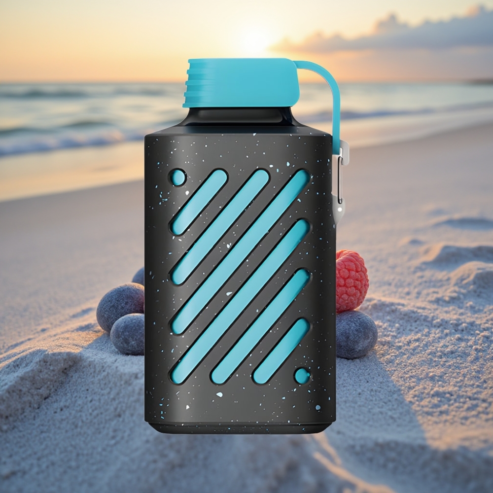 VOZOL GEAR 10000 Vienreizējās lietošanas vape Zilā Aveņu Ledus 10000 Pūti, 30 Garšas, VAMT Mēsliņas, 20 ml Šķidrums