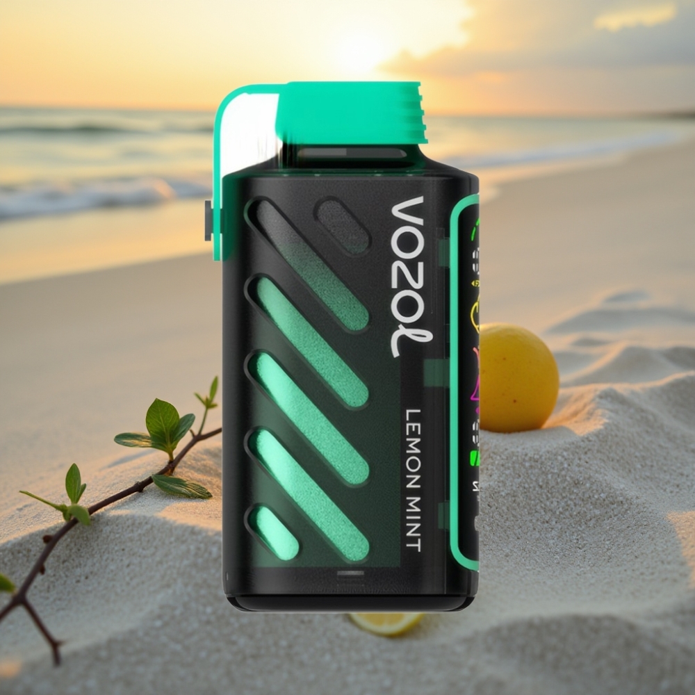 VOZOL Gear Power 20000 Puffs Izturības režīms 20000 Puffs, Pilna ekrāna displejs, Citrons Mētra