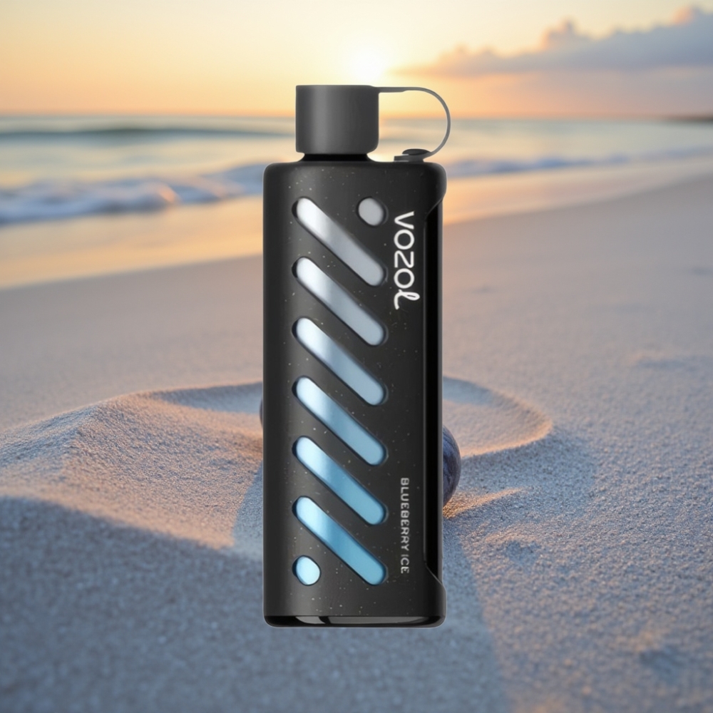 VOZOL Gear Shisha 25000 Puffu Vienreizējās lietošanas vape Zilenes Kārlenes Ledus, S.i.L.C Tech, Dual Mesh, 1000mAh, 5mg/ml