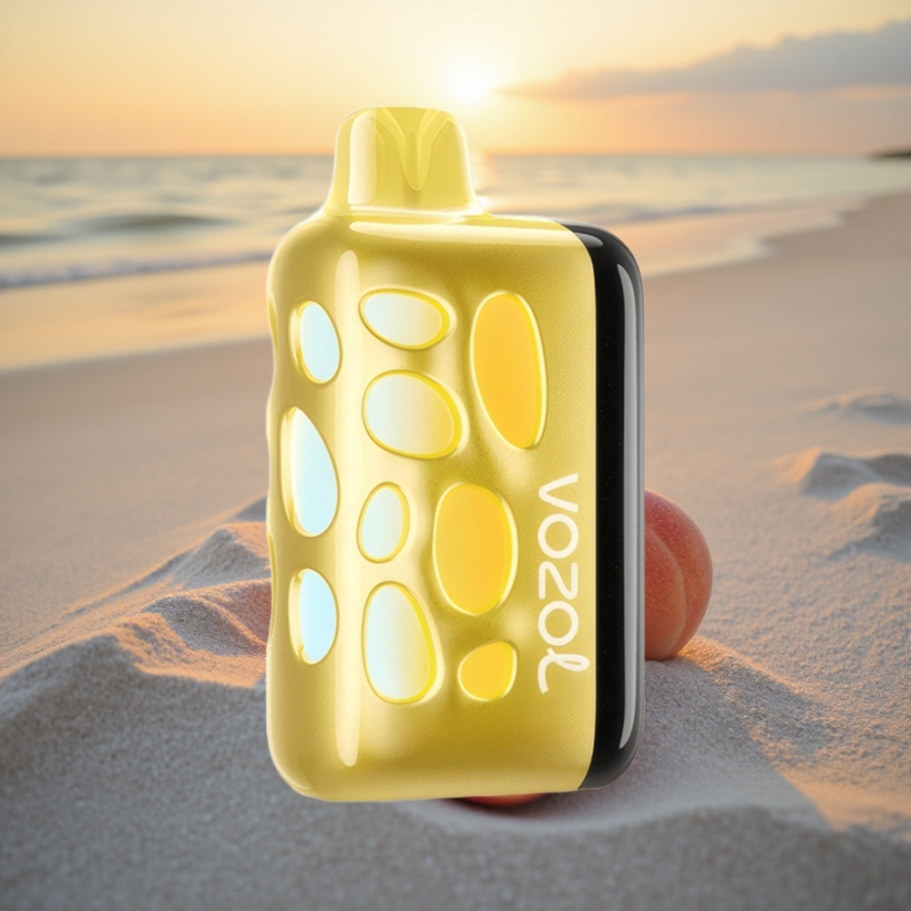 VOZOL RAVE 40000 Izmetamais Veips Mango Persiks, 270° Spīdīgais Dizains, 1000mAh