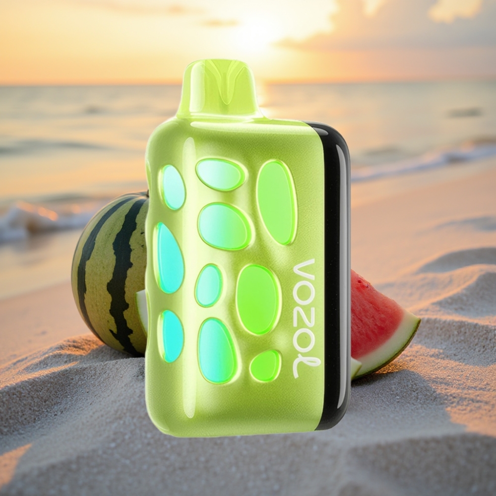 VOZOL RAVE 40000 Vienreizējās lietošanas vape Arbūzu Sķēpsnīte, 270° Spožais Dizains, 1000mAh