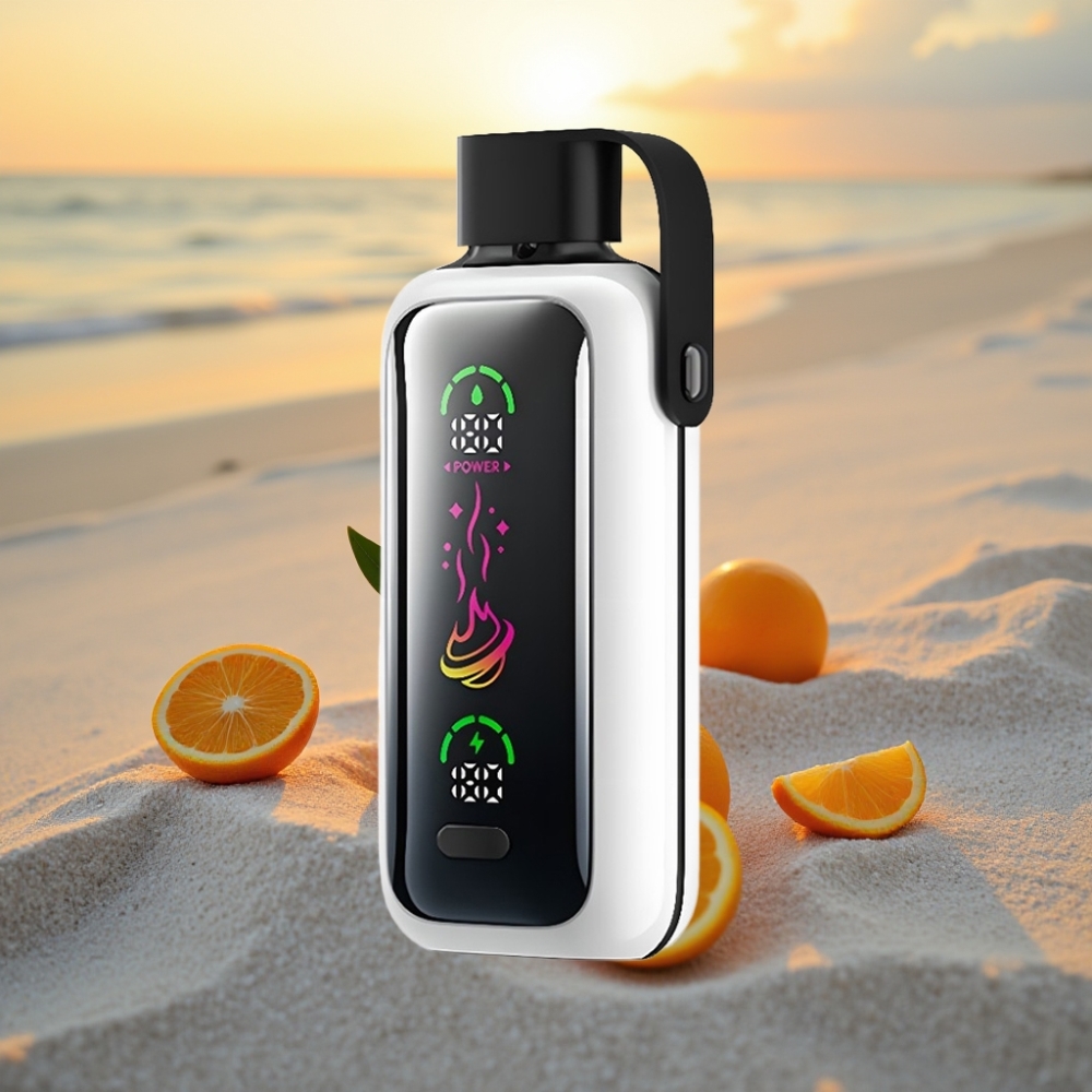 VOZOL Star 20000 Puffs Vienreizējās lietošanas vape Apelsīnu Ananāsu Liči ar 2.2" HD ekrānu un Dual Mesh