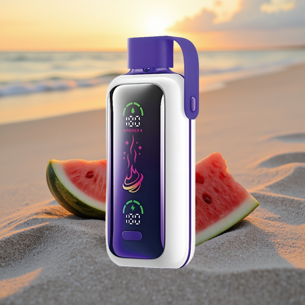 VOZOL Star 20000 Puffs Vienreizējās lietošanas vape Avenupeņu Arbūzs (2.2" HD spoguldisplejs, Dual mesh, 650mAh, 0/20/50mg/ml)