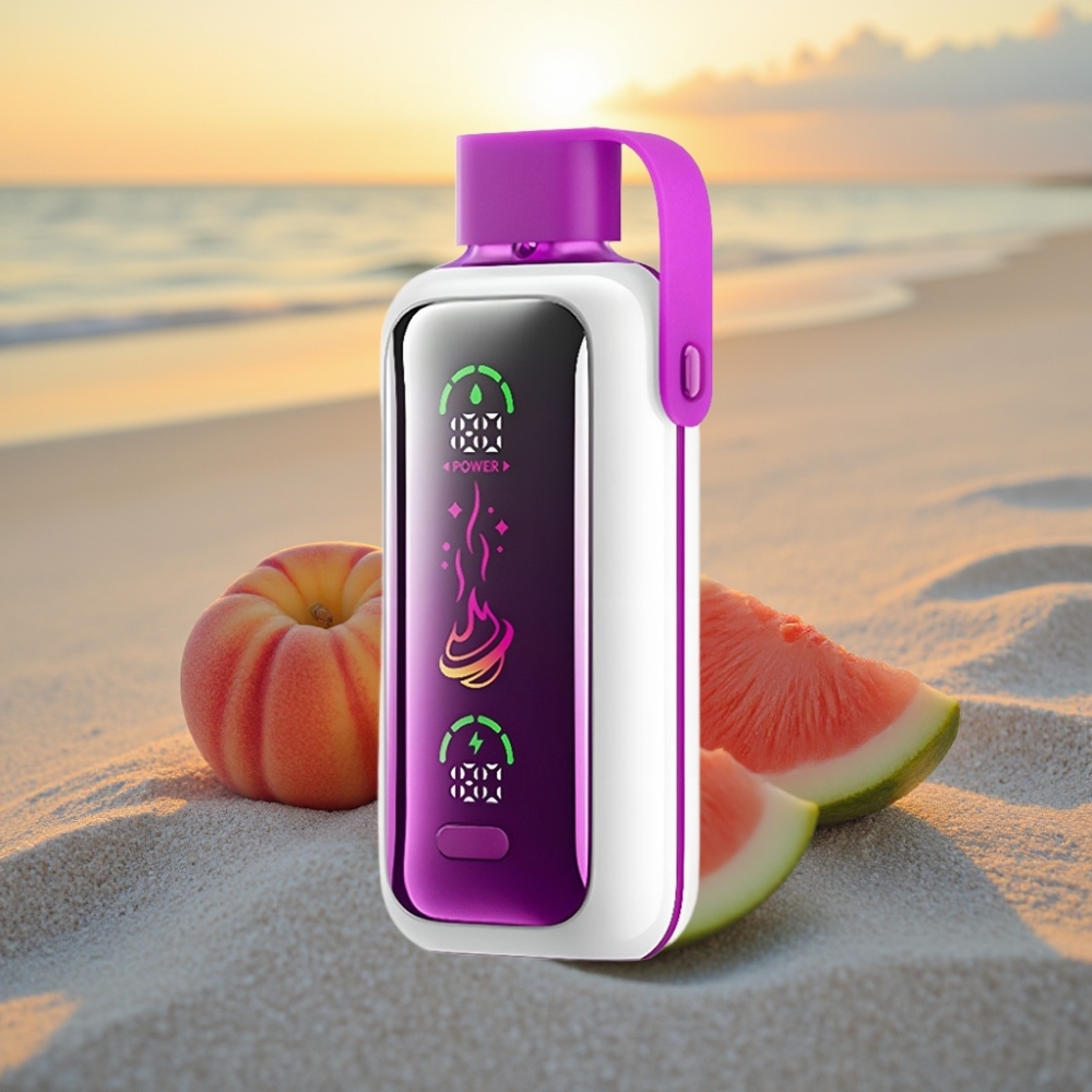 VOZOL Star 20000 Puffs Vienreizējās lietošanas vape Persiku Mango Arbūzu ar 2.2" HD ekrānu, Dual mesh, 650mAh