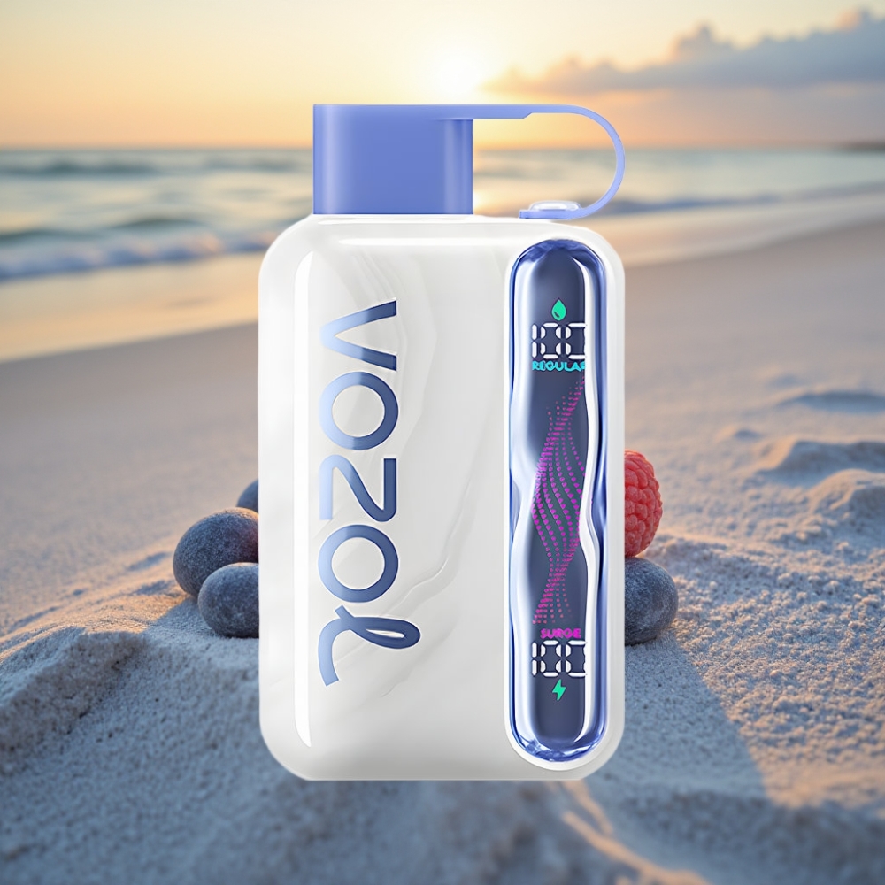 VOZOL STAR 40000 Pūšu Vienreizējās lietošanas vape Zilā Aveņu Ledus, 1000mAh, Type-C, 20/50mg/ml