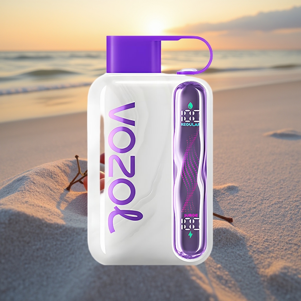 VOZOL STAR 40000 Puffs Izmēšamais Veips Vīnogu Ledus | 1000mAh, 20/50mg/ml, Type-C