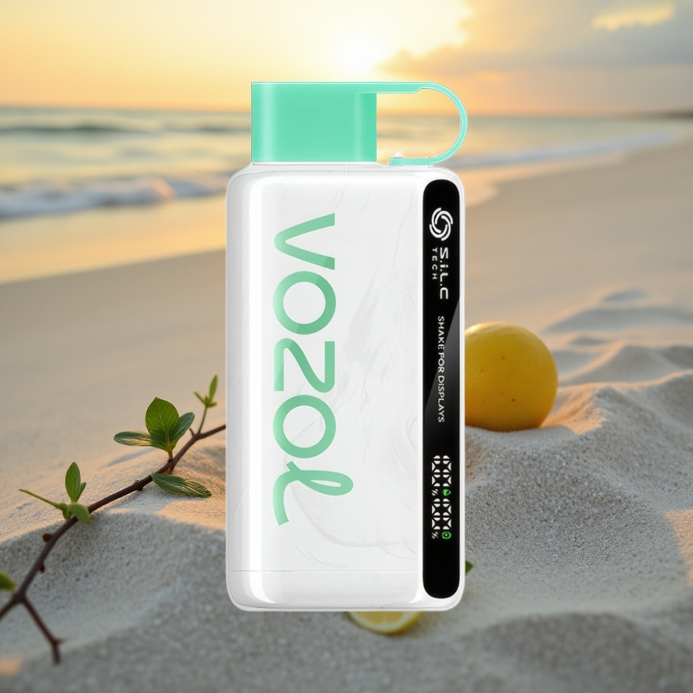 VOZOL STAR 9000/12000 Izmetamā Veipa Citronu Mētra 650mAh, PCT, S.i.L.C TECH