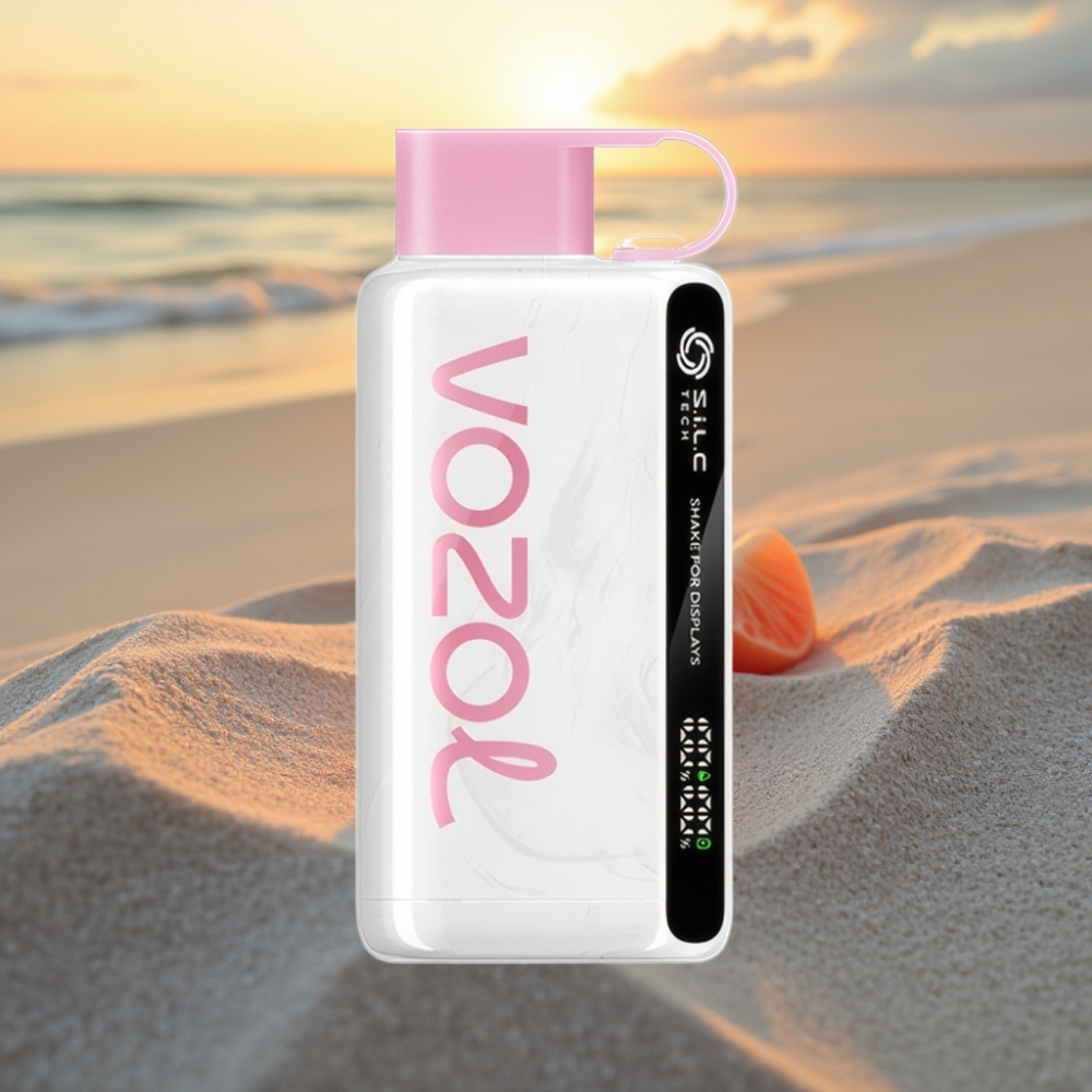 VOZOL STAR 9000/12000 Izmetamā Veipa Krēmsaldējuma Konfektes 650mAh, 30% ātrāk uzlādējams, S.i.L.C TECH