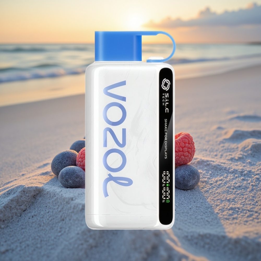 VOZOL STAR 9000/12000 Izmetamā Veipa Zilā Aveņu Ledus 650mAh, S.i.L.C TECH, PCT