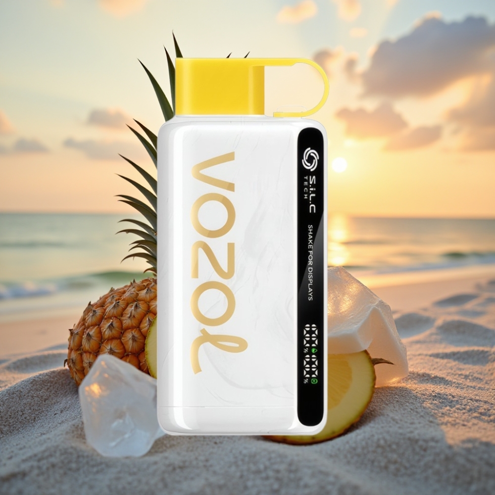 VOZOL STAR 9000/12000 Izmetamais Veips Ananāsu Kokosriekstu Ledus, S.i.L.C TECH, 650mAh