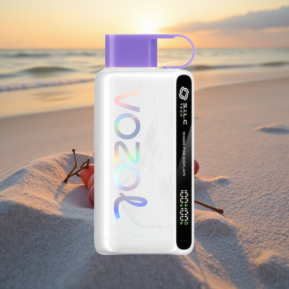 VOZOL STAR 9000/12000 Izmetamais Veips Vīnogu Ledus, S.i.L.C TECH, 650mAh, 30% ātrāk uzlādējams