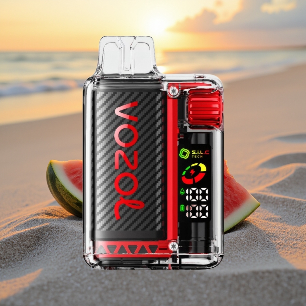 VOZOL Vista 20000 Puffs Pārlādējams Vienreizējās lietošanas vape Avenes Arbūza Garša OLED 650mAh 2%