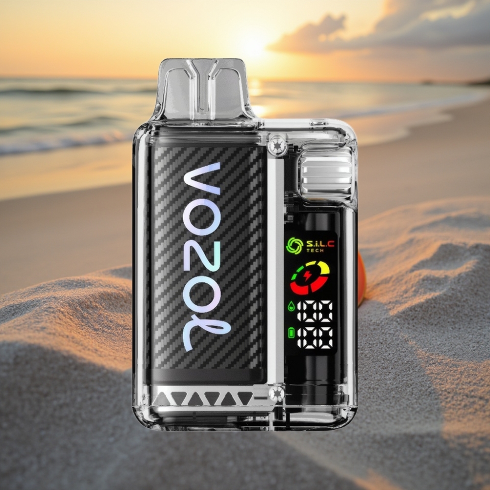 VOZOL Vista 20000 Puffs Pārstrādājama e-pīpe ar OLED ekrānu un Lavasuguns garšu