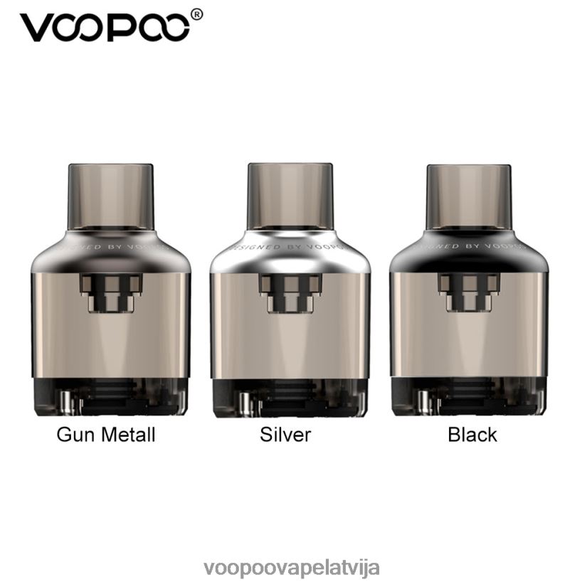 VOOPOO TPP POD (2 gab.) melns PDZVF6566 | VOOPOO Vape ArgusLatvija