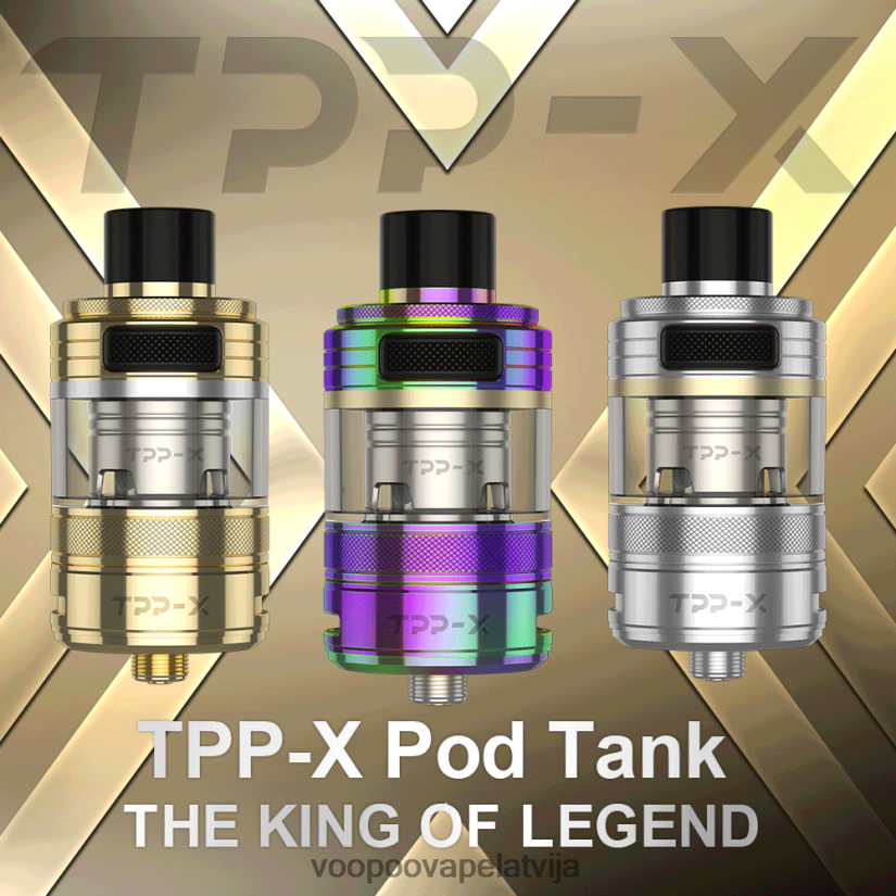 VOOPOO TPP X pod tvertne varavīksne PDZVF6514 | VOOPOO Vape KitsLatvija