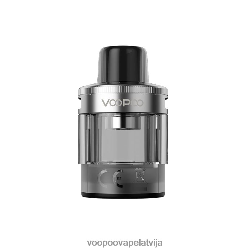 VOOPOO PNP X EMPTY kārtridžs (jaunā versija) dtl - sudrabs PDZVF6558 | VOOPOO Vape PodLatvija