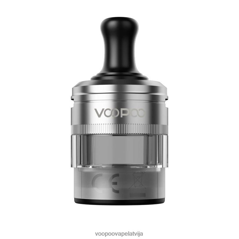 VOOPOO PNP X EMPTY kārtridžs (jaunā versija) mtl - sudrabs PDZVF6561 | VOOPOO Latvija