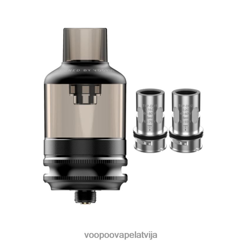 VOOPOO TPP pod tvertne melns PDZVF6542 | VOOPOO Vape Latvija