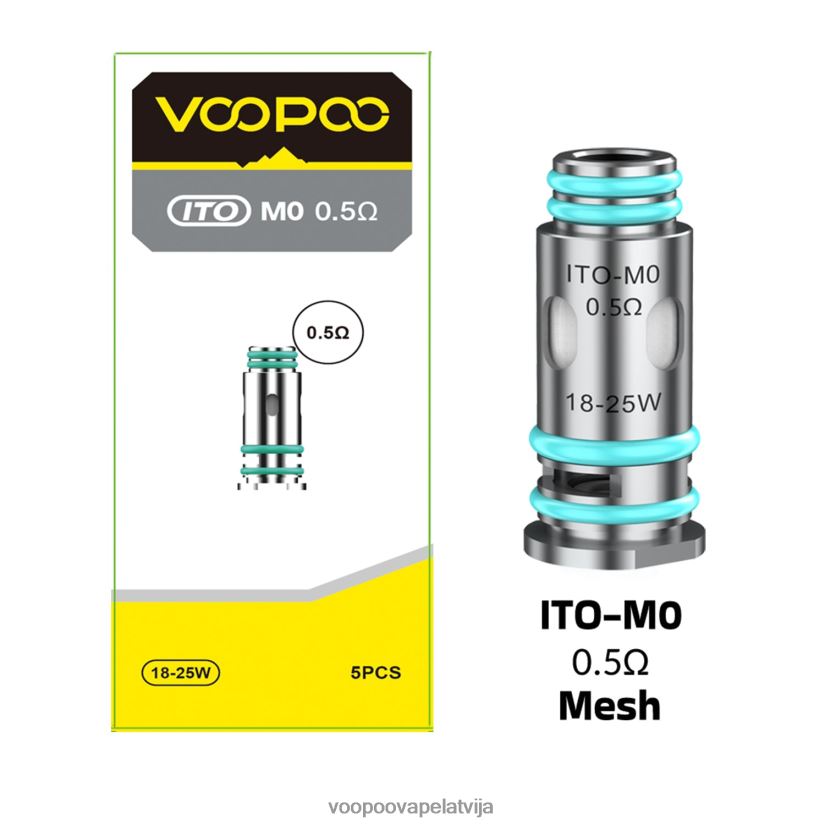 VOOPOO ITO spoles (5gab.) ito-m0 PDZVF6586 | VOOPOO Vape ArgusLatvija