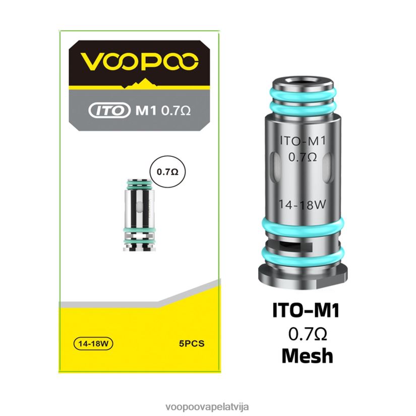 VOOPOO ITO spoles (5gab.) ito-m1 PDZVF6612 | VOOPOO Vape Latvija