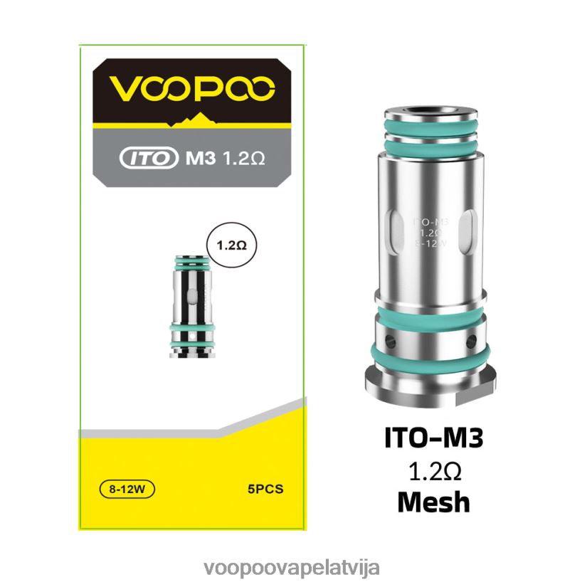 VOOPOO ITO spoles (5gab.) ito-m3 PDZVF6614 | VOOPOO Vape KitsLatvija
