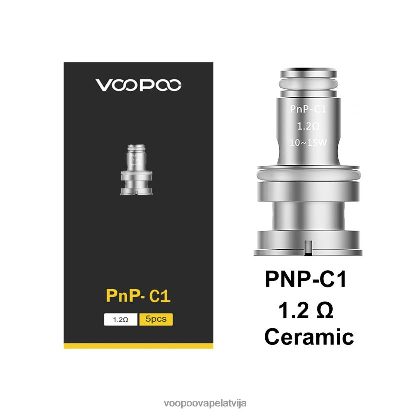 VOOPOO PNP spoles (5gab.) pnp-c1 PDZVF6584 | VOOPOO Vape KitsLatvija