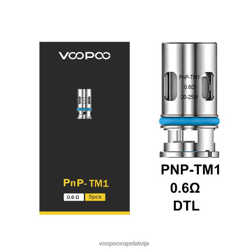 VOOPOO PNP spoles (5gab.) pnp-tm1 PDZVF6593 | VOOPOO Vape Riga