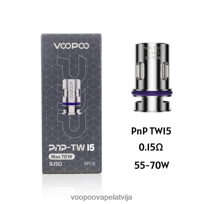 VOOPOO PNP spoles (5gab.) pnp-tw15 PDZVF6601 | VOOPOO Latvija