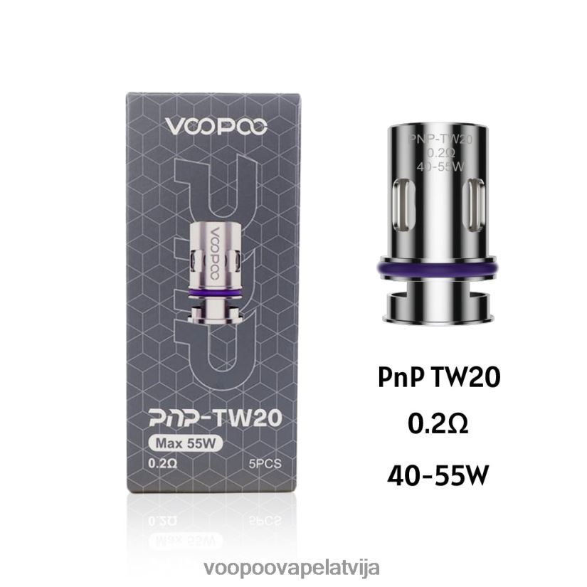 VOOPOO PNP spoles (5gab.) pnp-tw20 PDZVF6602 | VOOPOO Vape Latvija