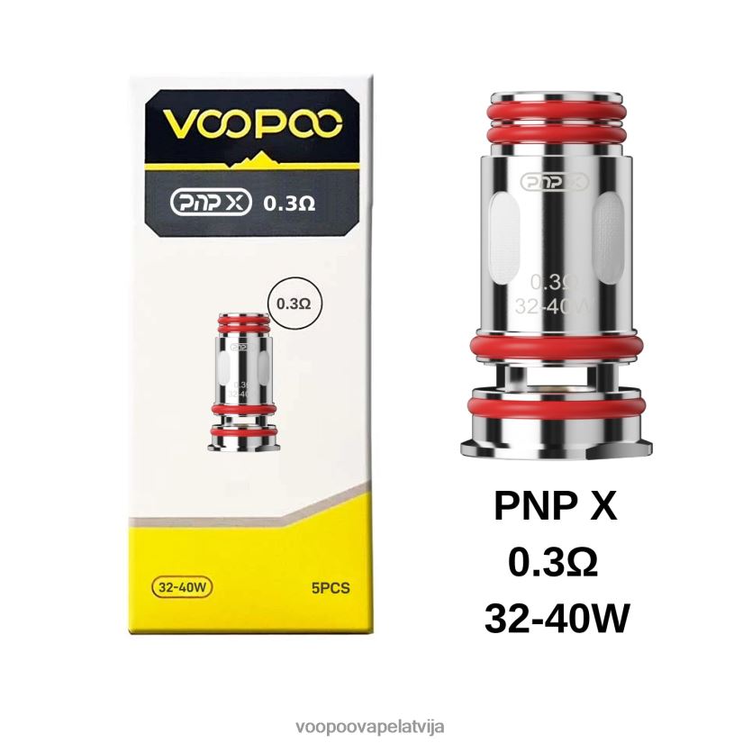 VOOPOO PNP spoles (5gab.) pnp x 0,3 omi PDZVF6607 | VOOPOO Vape Price
