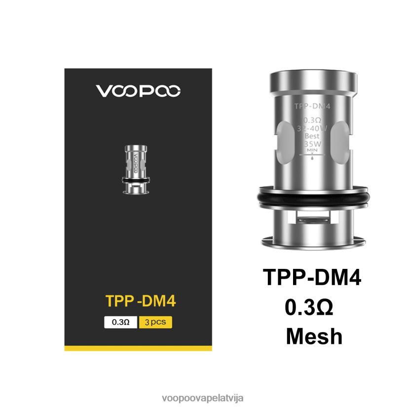 VOOPOO TPP spoles (3gab.) tpp-dm4 PDZVF6611 | VOOPOO Latvija