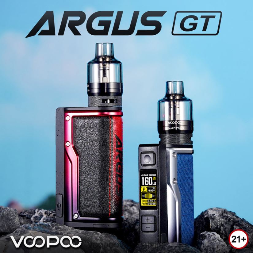 VOOPOO ARGUS GT kastes mod komplekts melns un zils PDZVF613 | VOOPOO Vape Riga