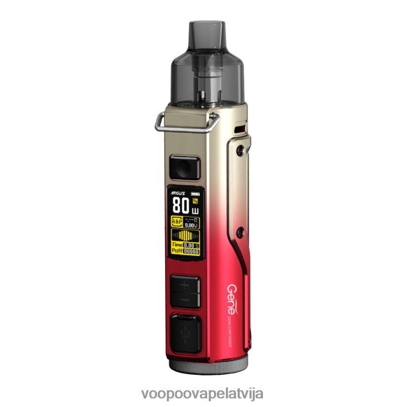 VOOPOO ARGUS PRO pod mod komplekts sarkanais zelts PDZVF632 | VOOPOO Vape Latvija