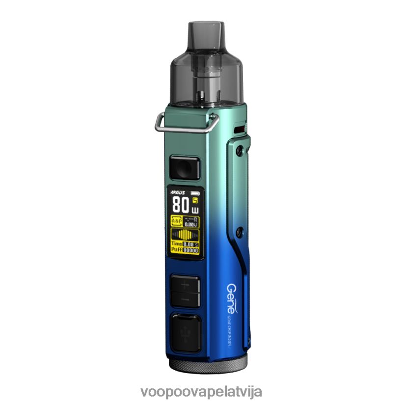 VOOPOO ARGUS PRO pod mod komplekts zils zaļš PDZVF631 | VOOPOO Latvija