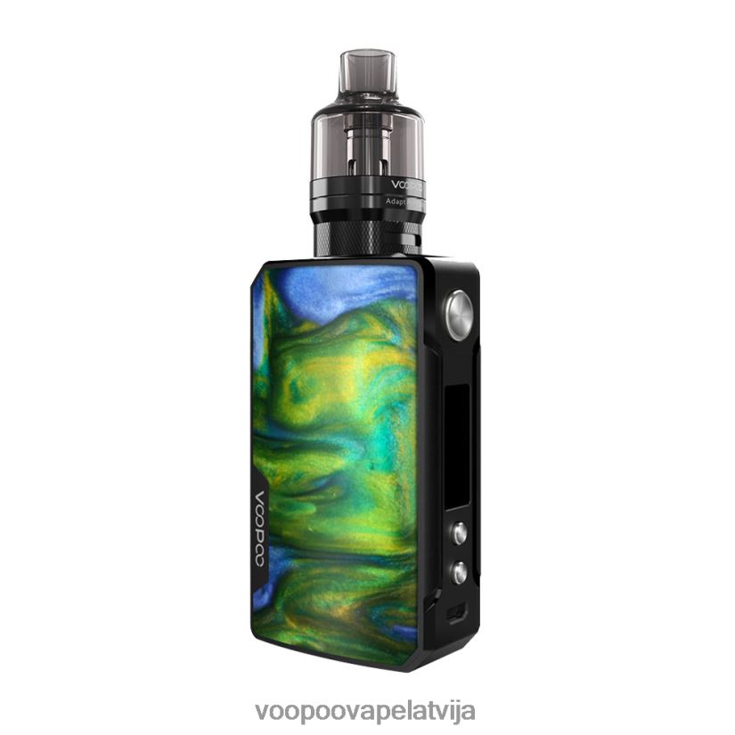 VOOPOO DRAG 2 atsvaidzināt izdevums melnā sala PDZVF6332 | VOOPOO Vape Latvija