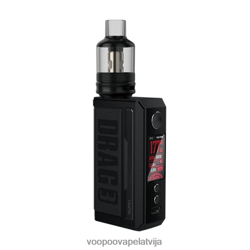 VOOPOO DRAG 3 kastes mod komplekts klasisks melns PDZVF6251 | VOOPOO Latvija
