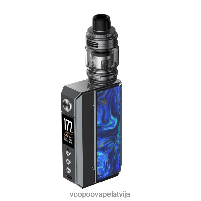 VOOPOO DRAG 4 komplekts lielgabals metāls+okeāna zils PDZVF6146 | VOOPOO Vape ArgusLatvija