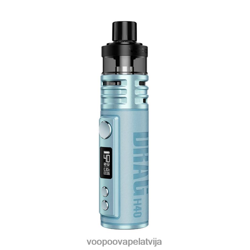 VOOPOO DRAG H40 pod mod sniega zils PDZVF6208 | VOOPOO Vape PodLatvija