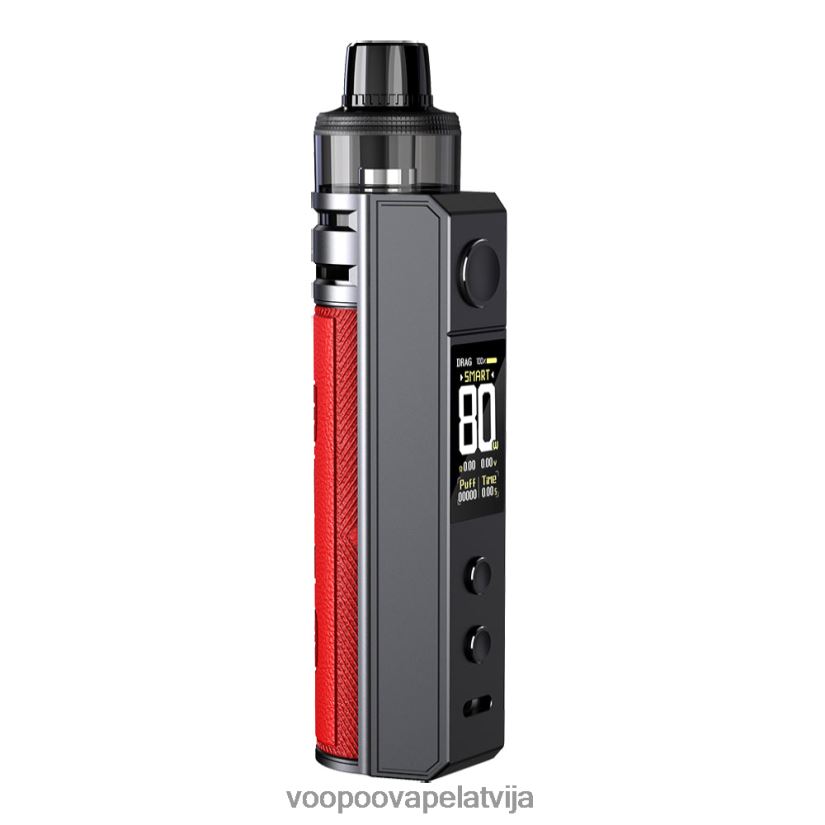VOOPOO DRAG H80S pod komplekts sarkans PDZVF6241 | VOOPOO Latvija