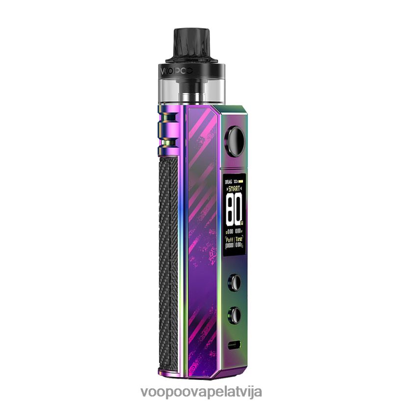 VOOPOO DRAG H80S pod komplekts varavīksne PDZVF6248 | VOOPOO Vape PodLatvija