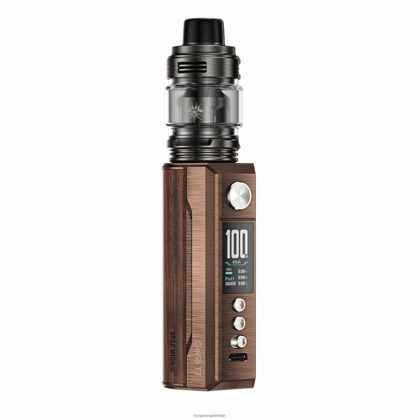 VOOPOO DRAG M100S mod ierīce antīks misiņš un padauks PDZVF6275 | VOOPOO Vape Types