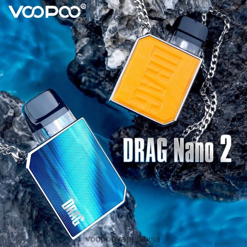VOOPOO DRAG NANO 2 pod komplekts zaļā tēja PDZVF6152 | VOOPOO Vape Latvija