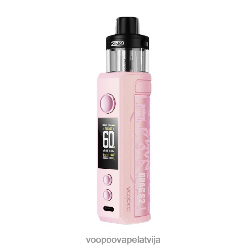 VOOPOO DRAG S2 pod mod komplekts mirdz rozā PDZVF6259 | VOOPOO Vape Coil