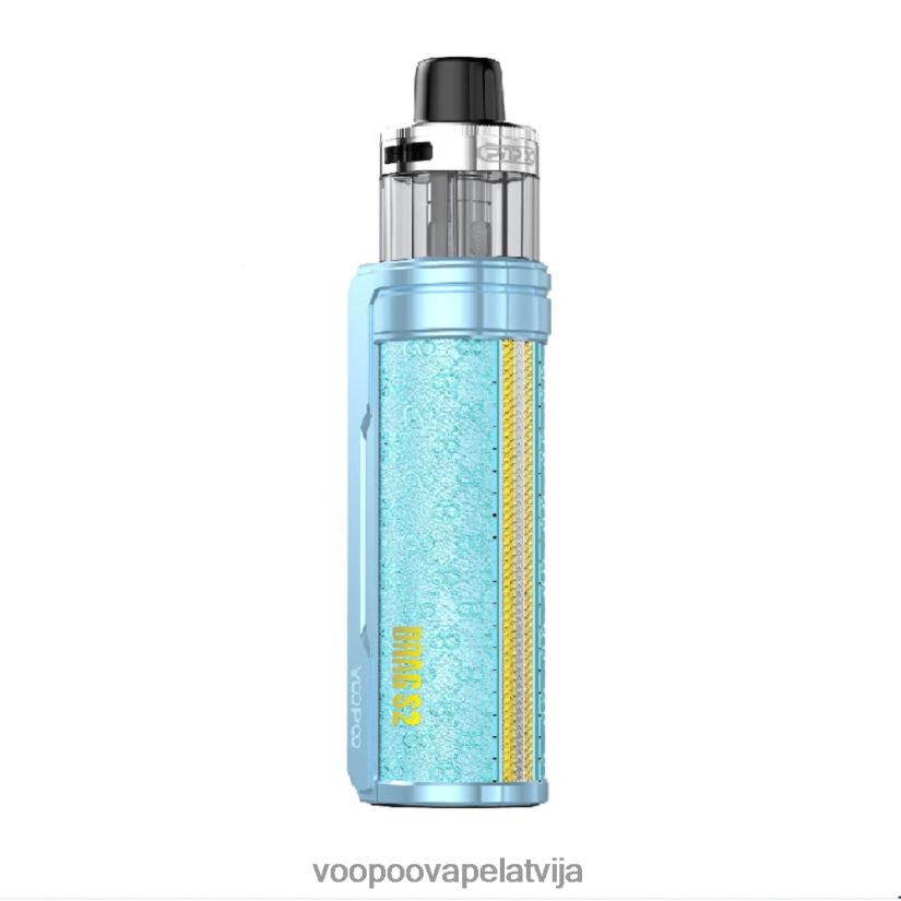 VOOPOO DRAG S2 pod mod komplekts sniega zils PDZVF6264 | VOOPOO Vape KitsLatvija