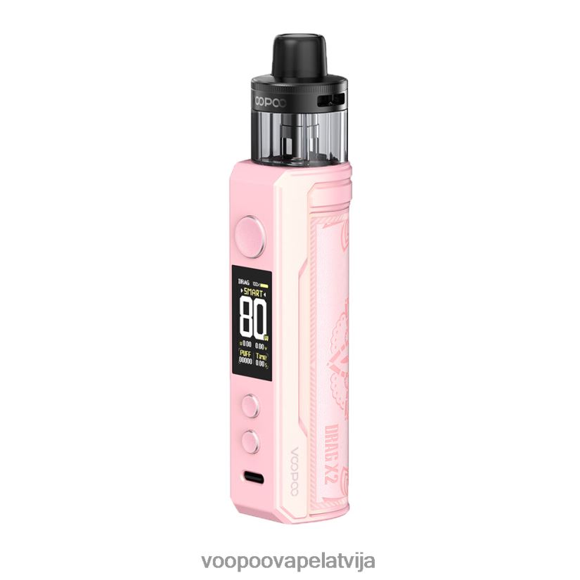 VOOPOO DRAG X2 pod mod mirdz rozā PDZVF6232 | VOOPOO Vape Latvija