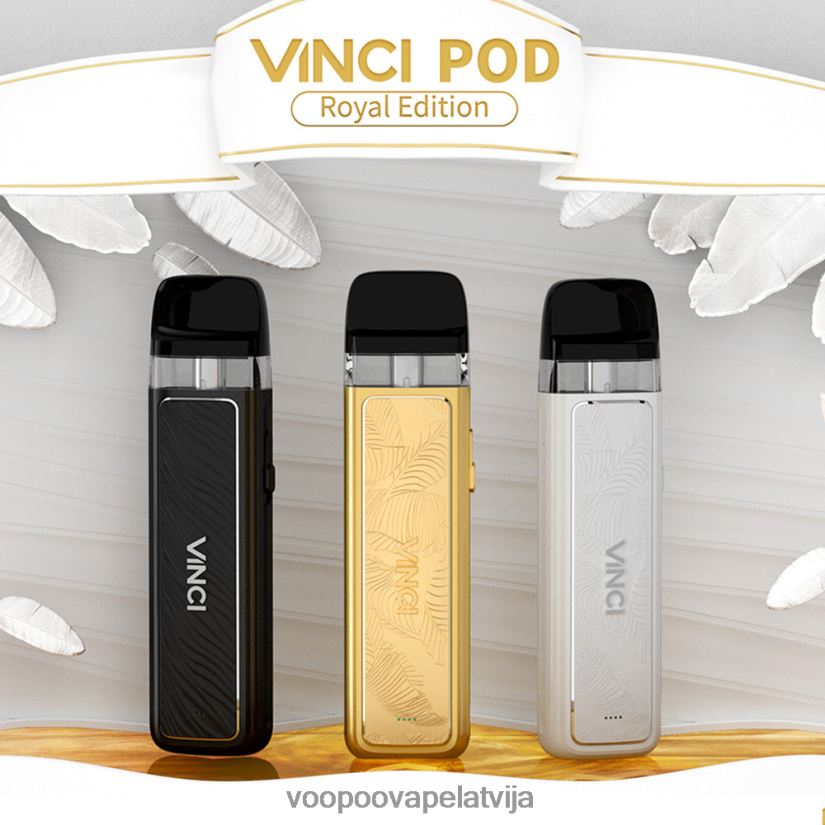 VOOPOO VINCI POD karaliskais izdevums zelta lapa PDZVF6343 | VOOPOO Vape Riga