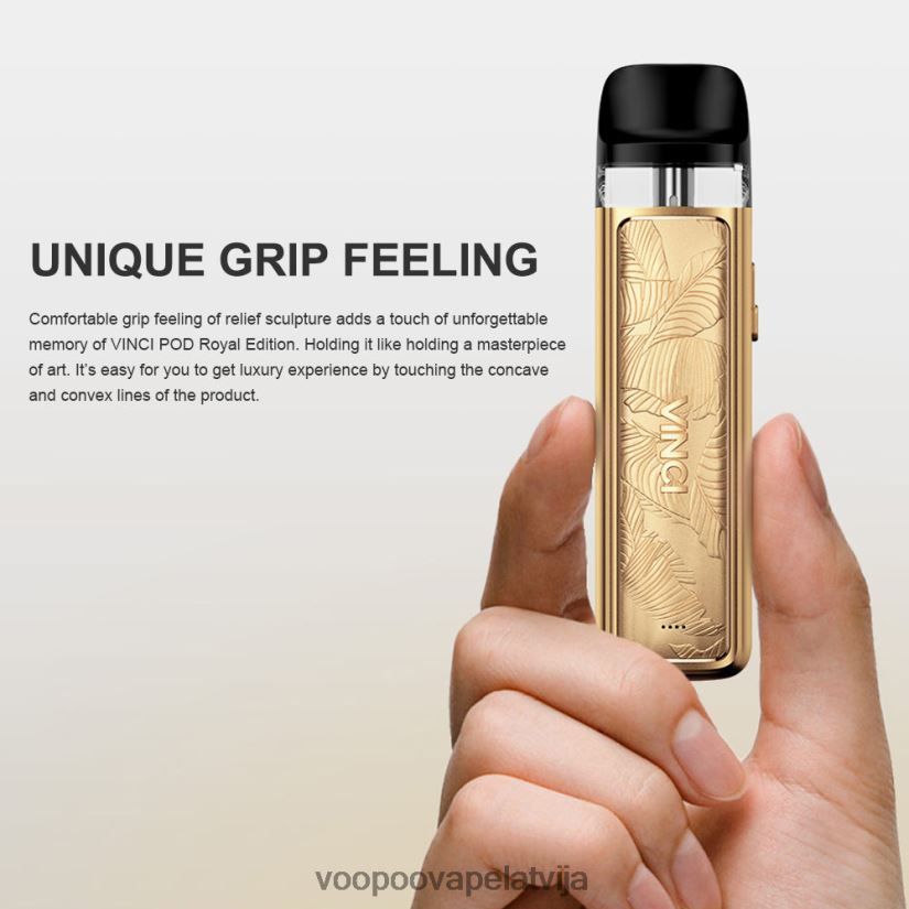 VOOPOO VINCI POD karaliskais izdevums zelta lapa PDZVF6343 | VOOPOO Vape Riga