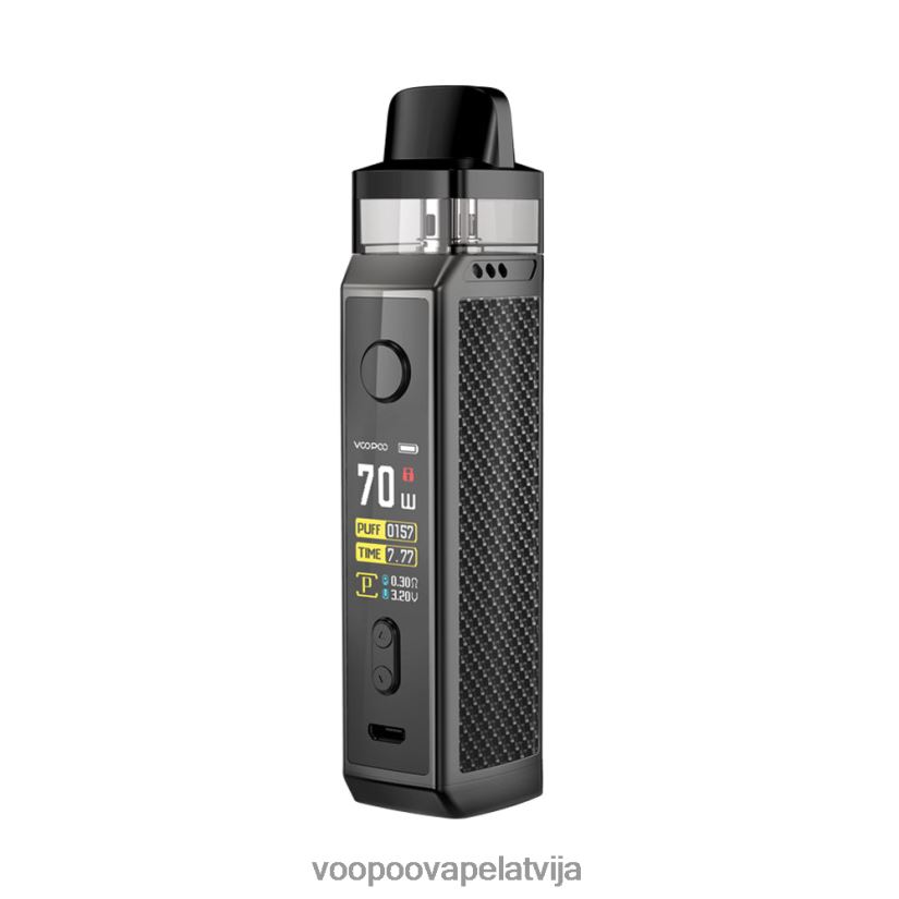 VOOPOO VINCI X mod pod komplekts karbona šķiedra PDZVF6346 | VOOPOO Vape ArgusLatvija